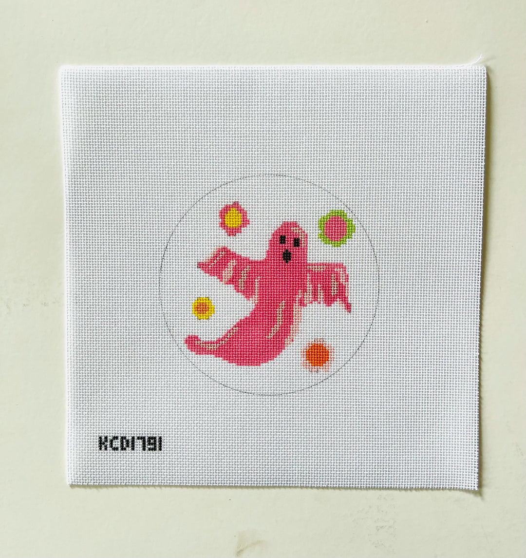 Pink Groovy Ghost