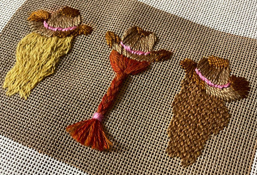 Cowgirl Class 1- Straight Hair Stitches- August 17th
