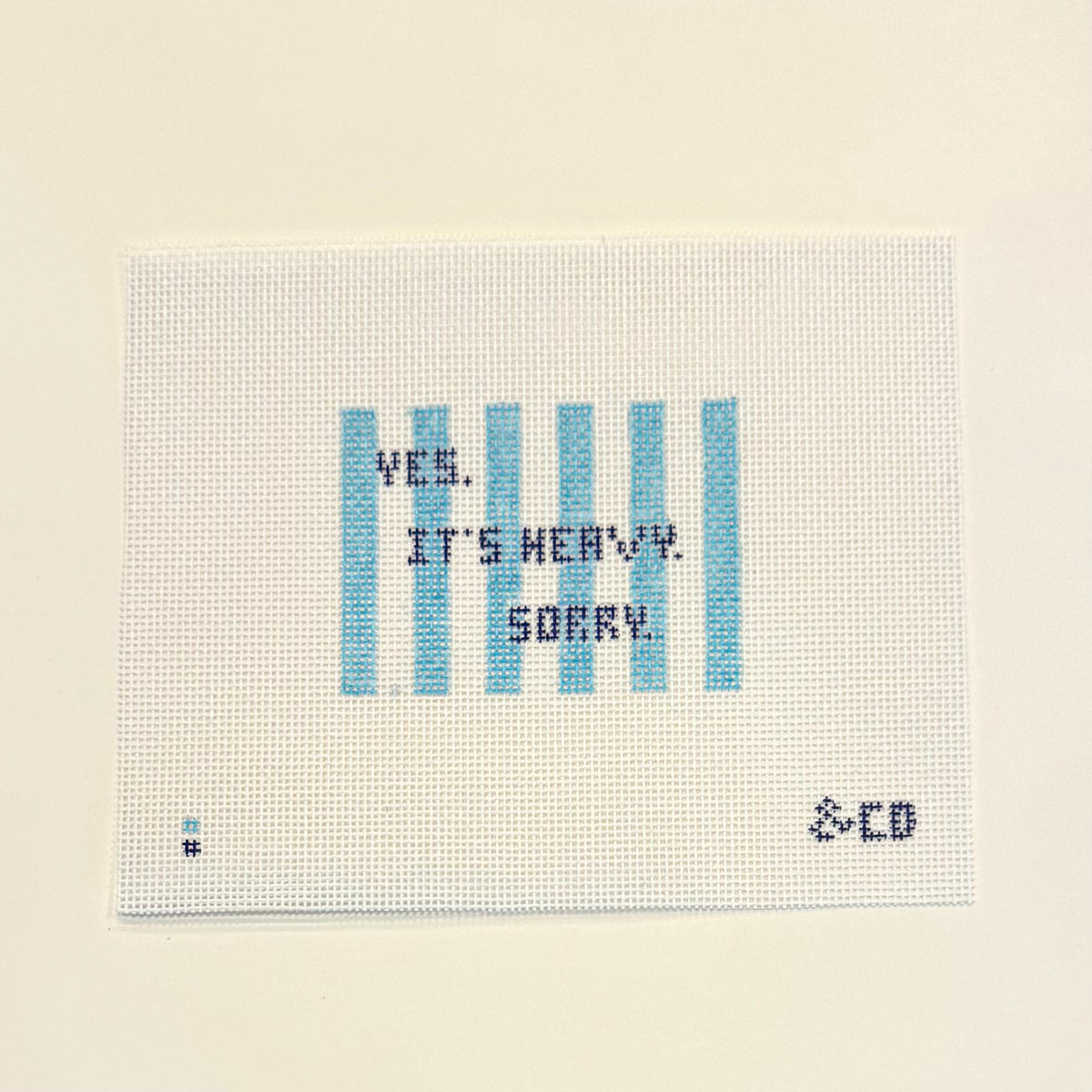 Yes, It’s Heavy Sorry Luggage Tag