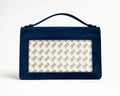 The Everyday Clutch- Navy Suede