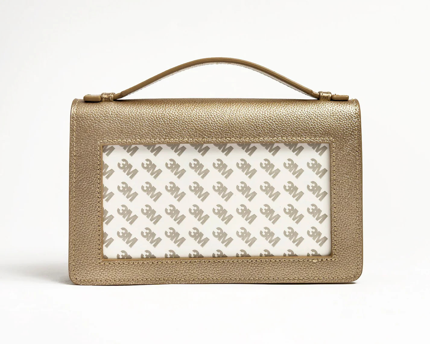 The Everyday Clutch- Metallic Taupe