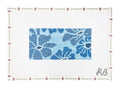 Gingham Blooms- Blue