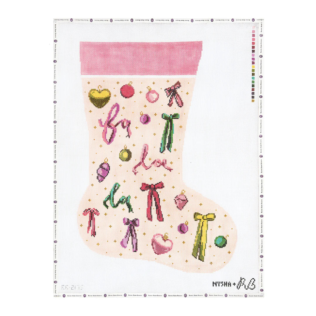 Bows and Baubles Stocking