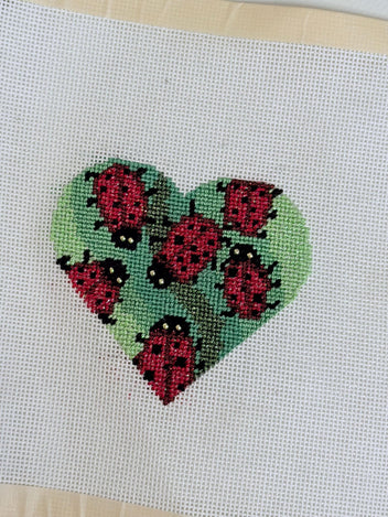 Lady Bugs in Heart