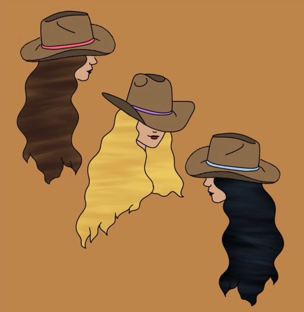 Cowgirl Class 2 - Curly Hair Stitches- September 14th