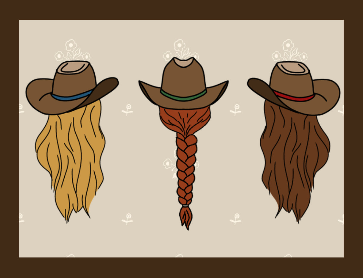 Cowgirl Class 1- Straight Hair Stitches- August 17th