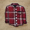 Needlepoint 102 Intermediate Class- September 26th (Fall Plaid- Flannel Shirt)