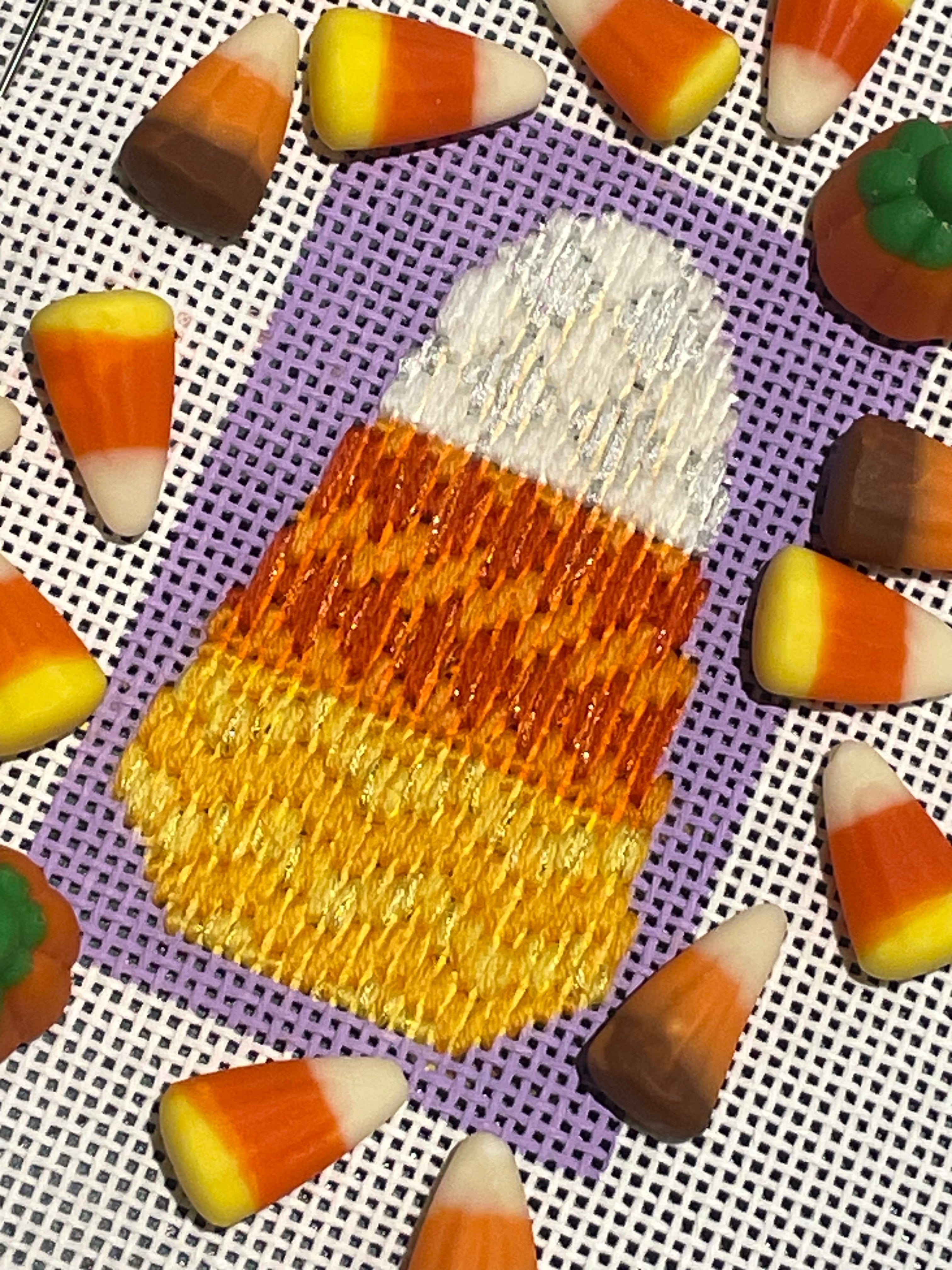 Candy Corn 102- Decorative Stitch Class- October 15th