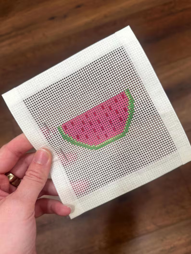 Beginner Needlepoint Class (Watermelon)- June 25